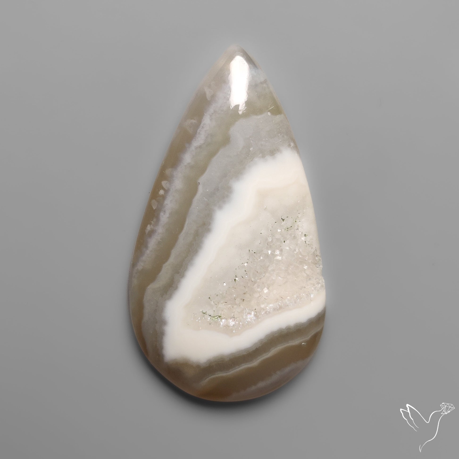 Chalcedony Pocket Druzy