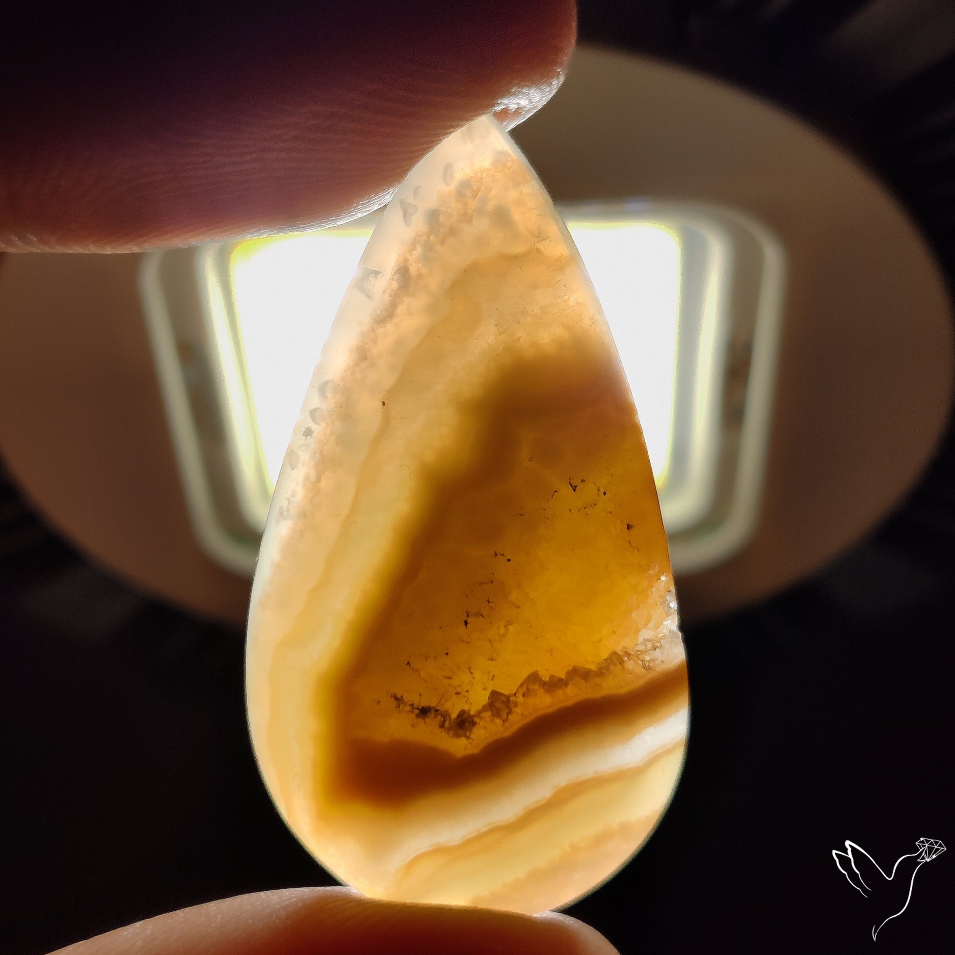Chalcedony Pocket Druzy