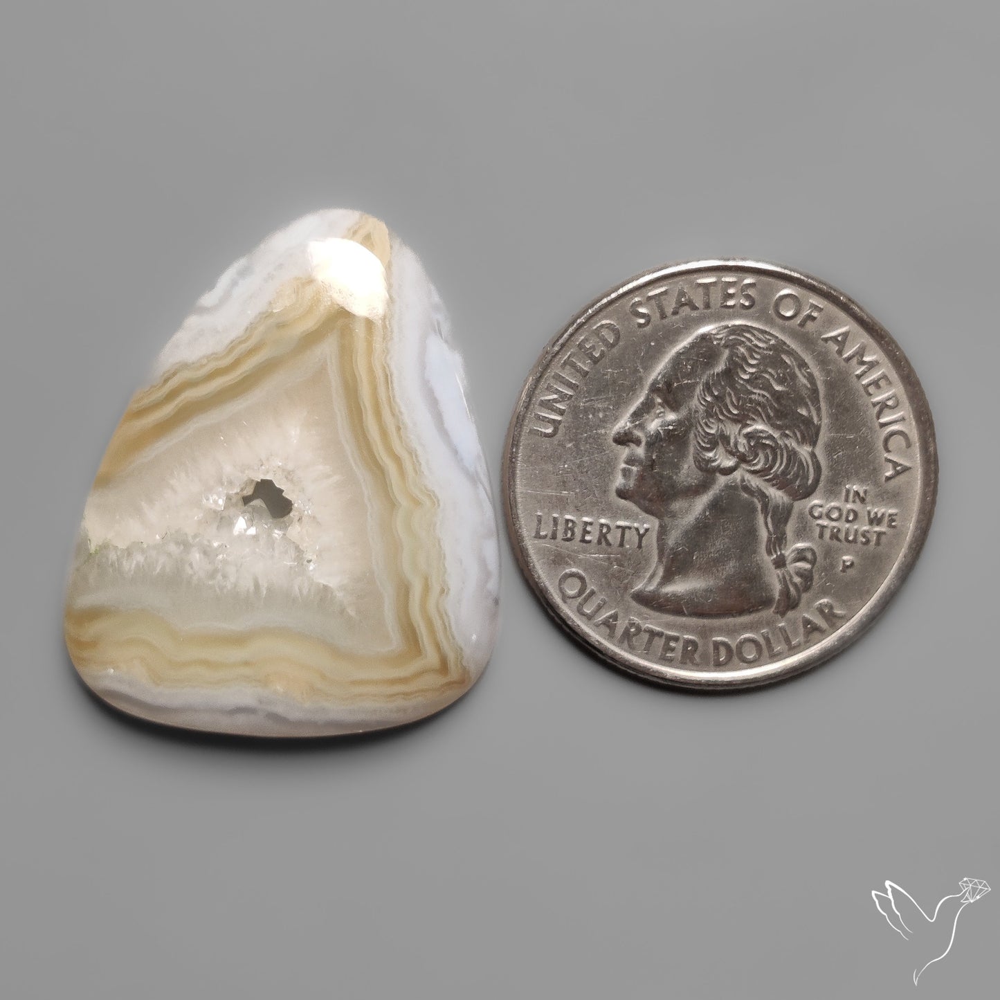 Chalcedony Pocket Druzy