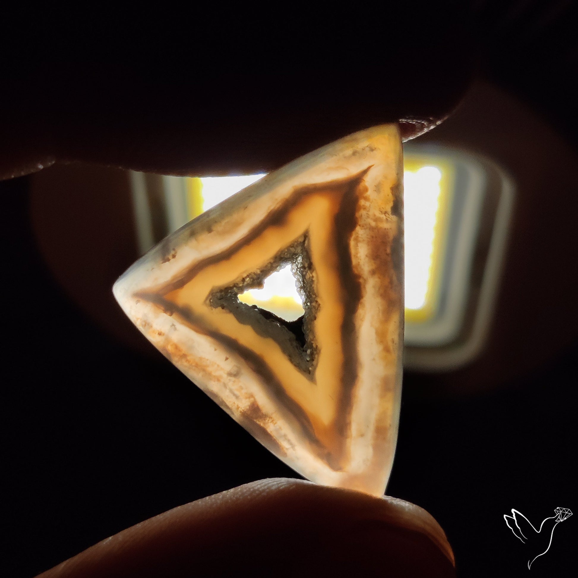 Chalcedony Pocket Druzy