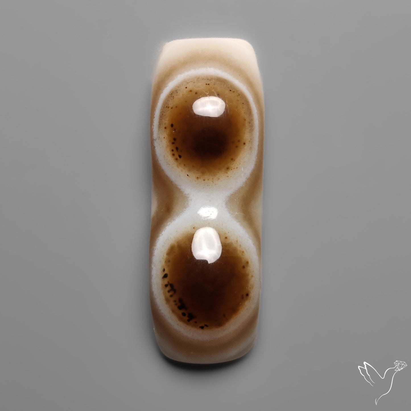 Naturally Occuring Eye Banded Agate