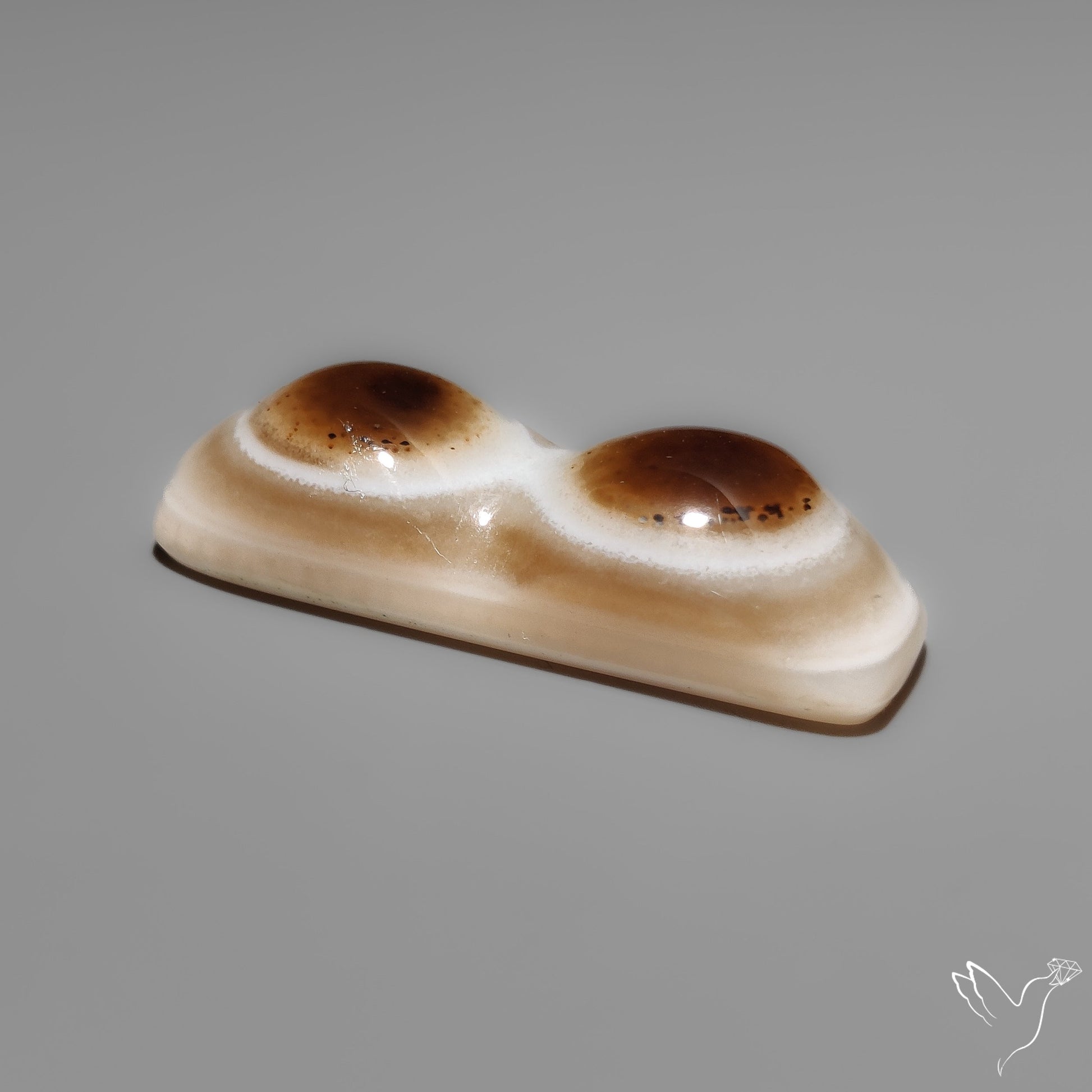 Naturally Occuring Eye Banded Agate