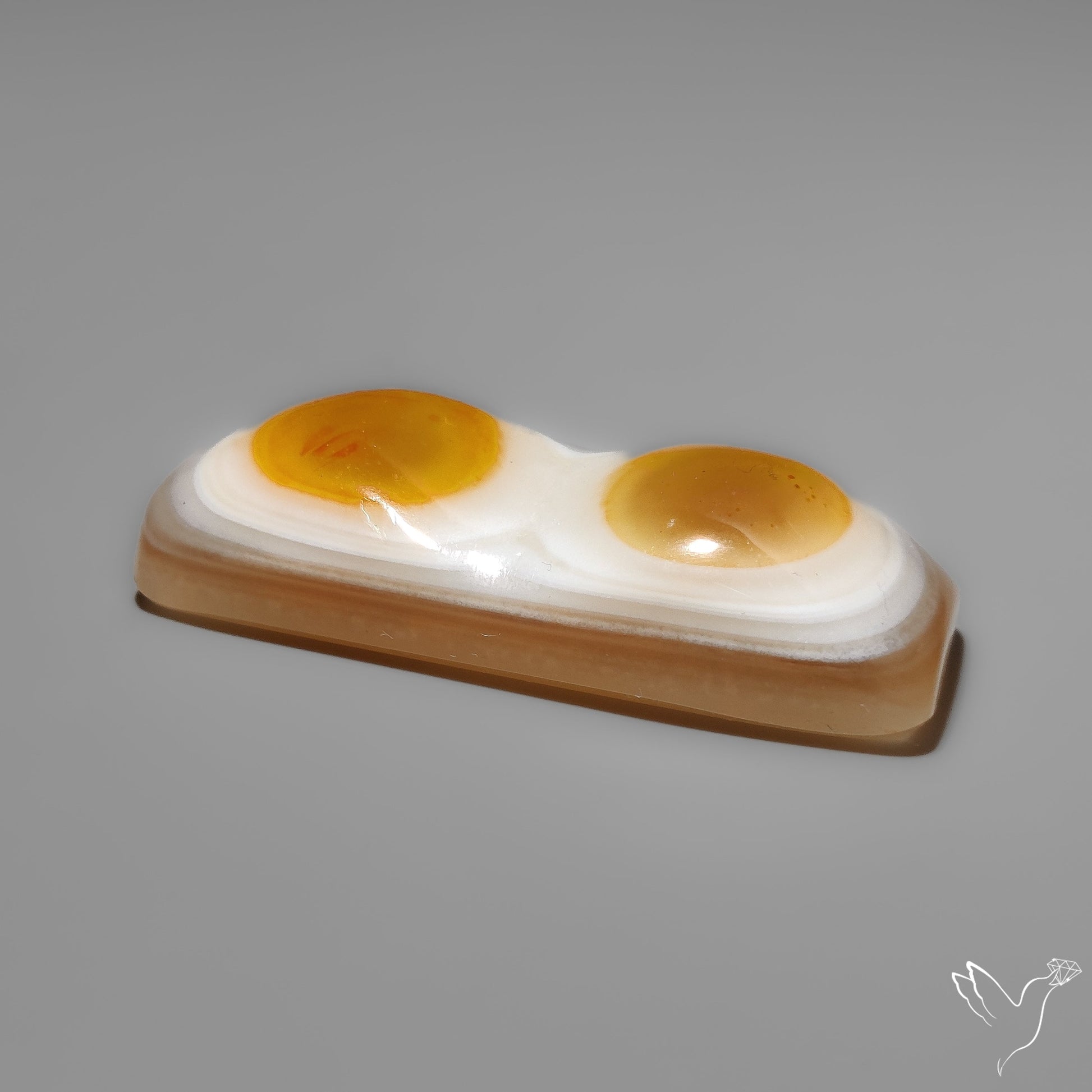 Naturally Occuring Eye Banded Agate