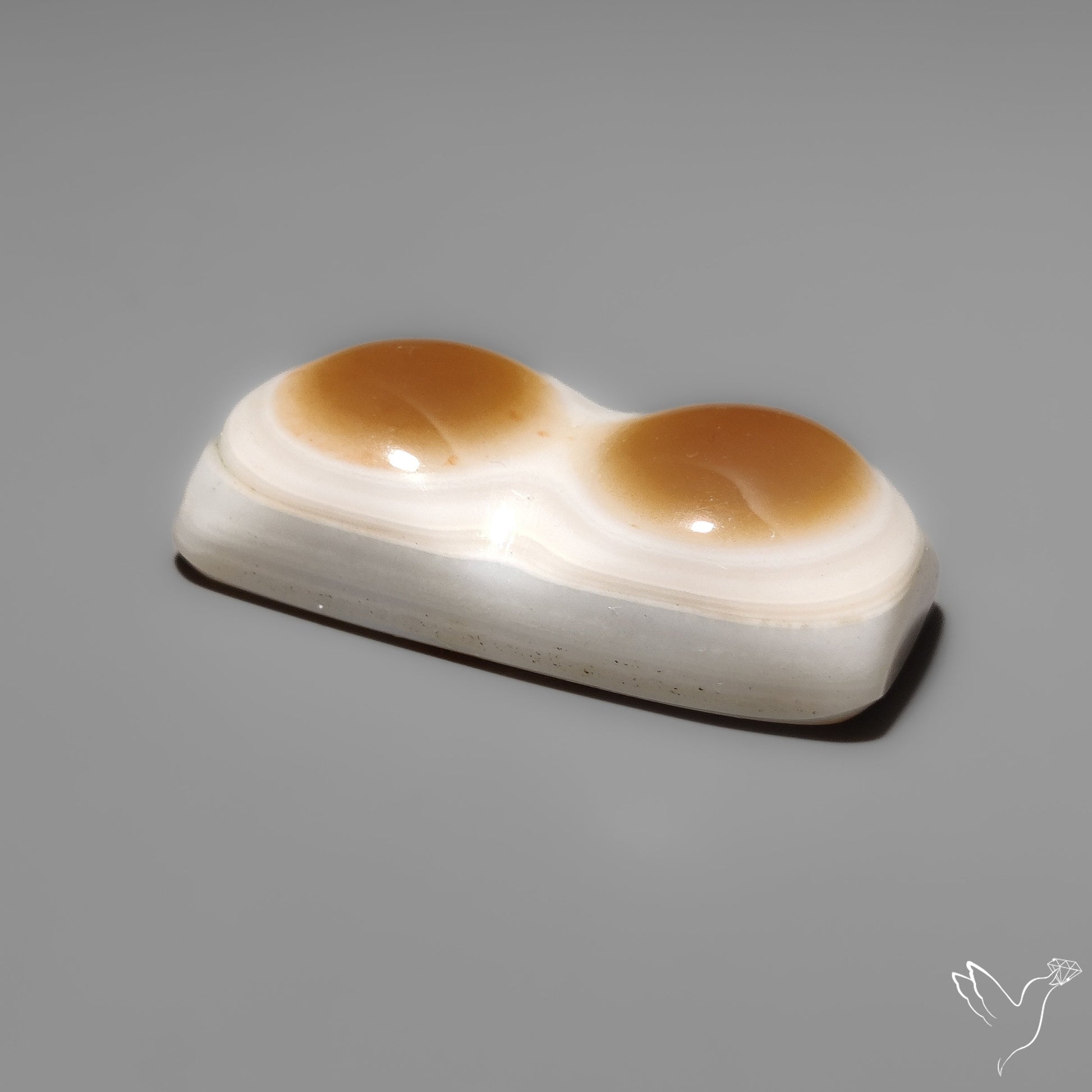 Naturally Occuring Eye Banded Agate