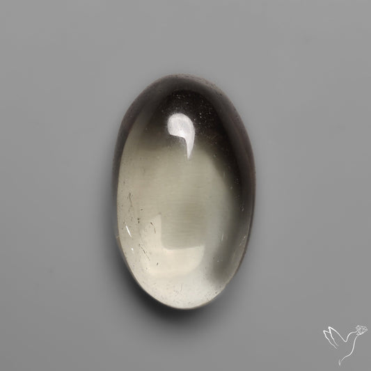 Rare Prasiolite Cabochon aka Green Amethyst High Dome