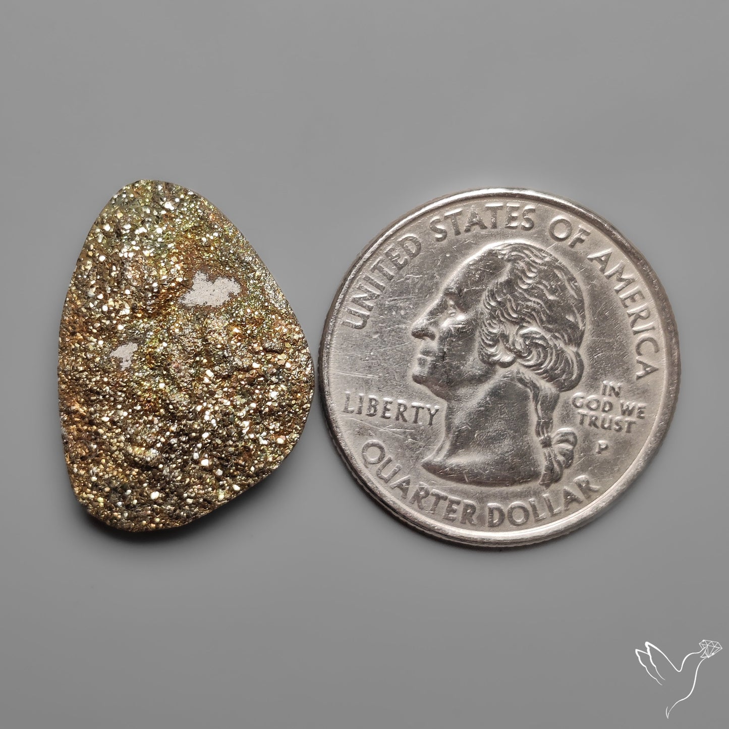 Rainbow Spectropyrite Druzy