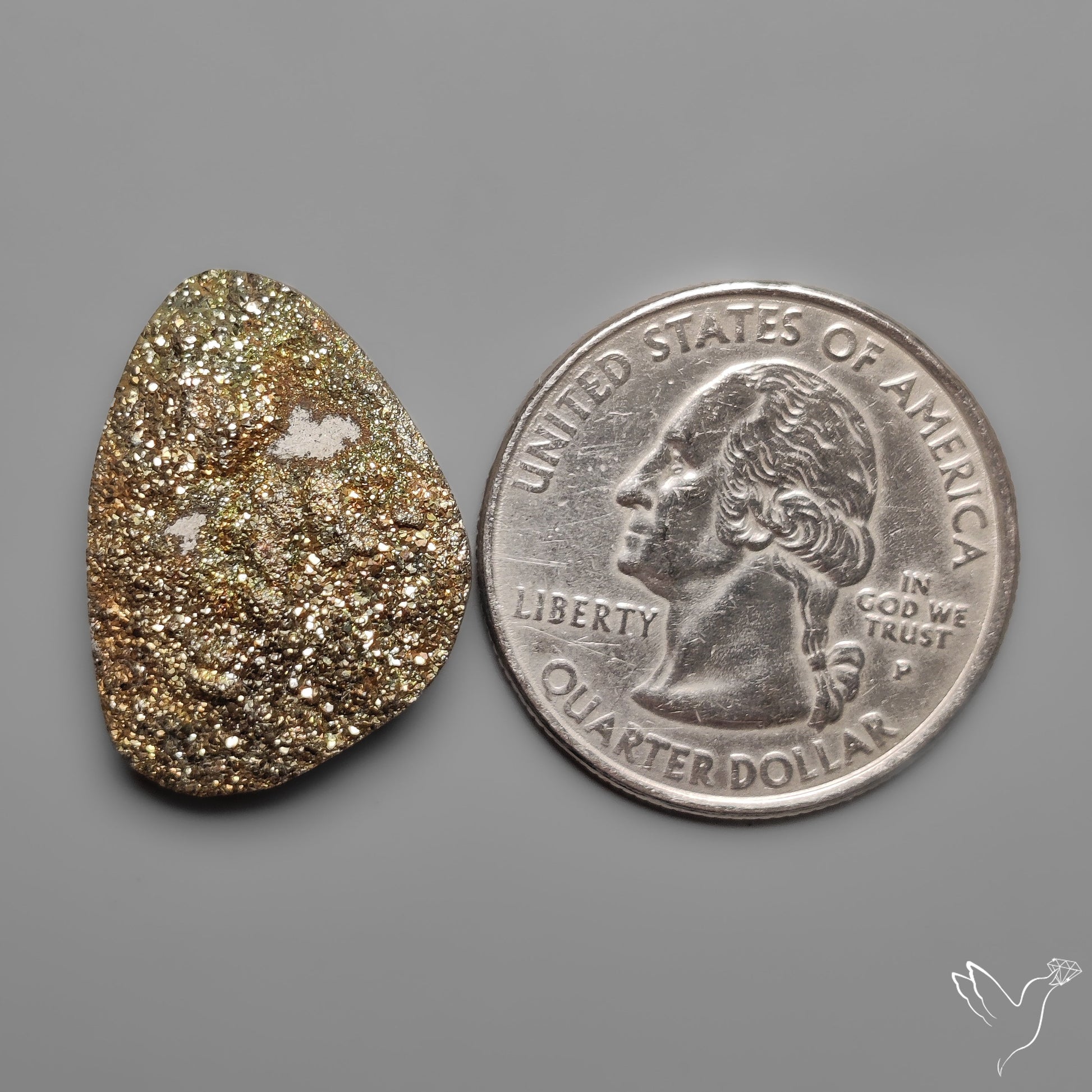 Rainbow Spectropyrite Druzy