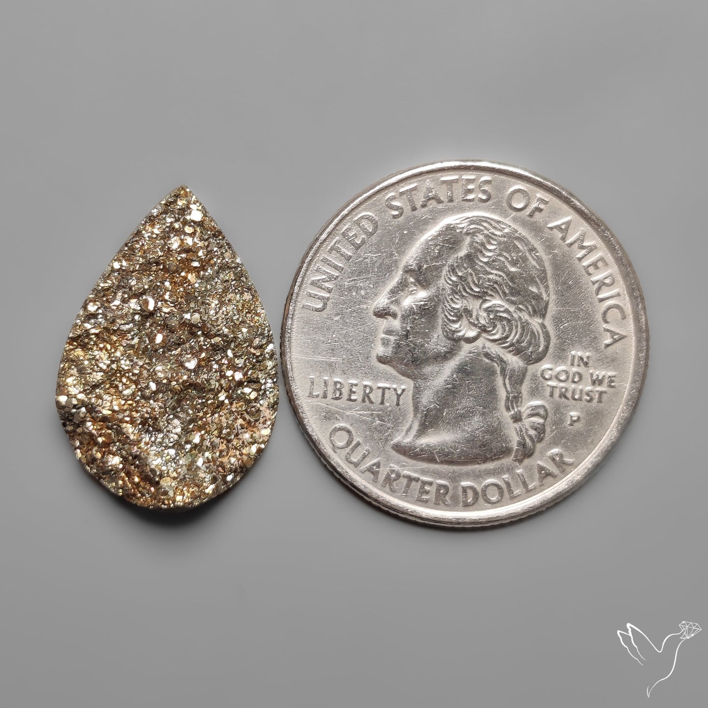 Rainbow Spectropyrite Druzy