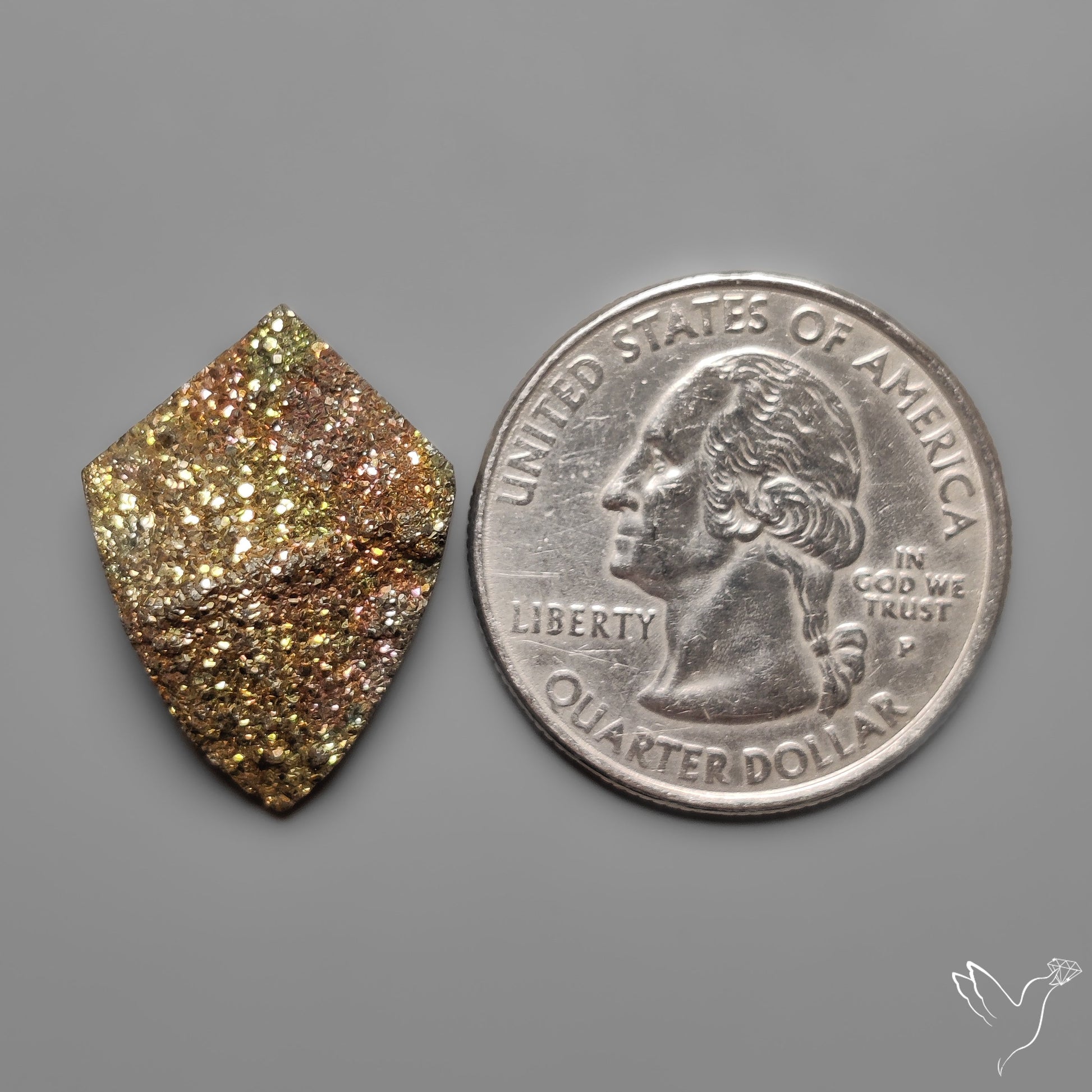 Rainbow Spectropyrite Druzy