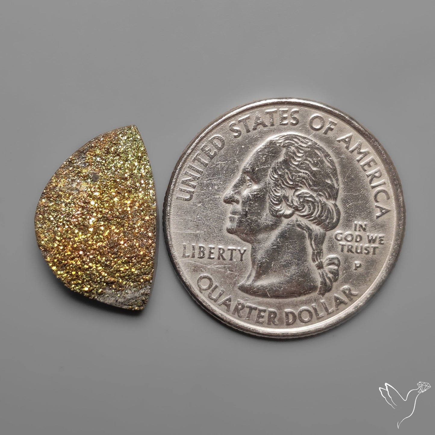 Rainbow Spectropyrite Druzy