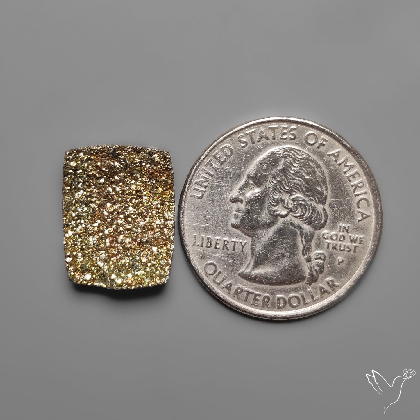 Rainbow Spectropyrite Druzy