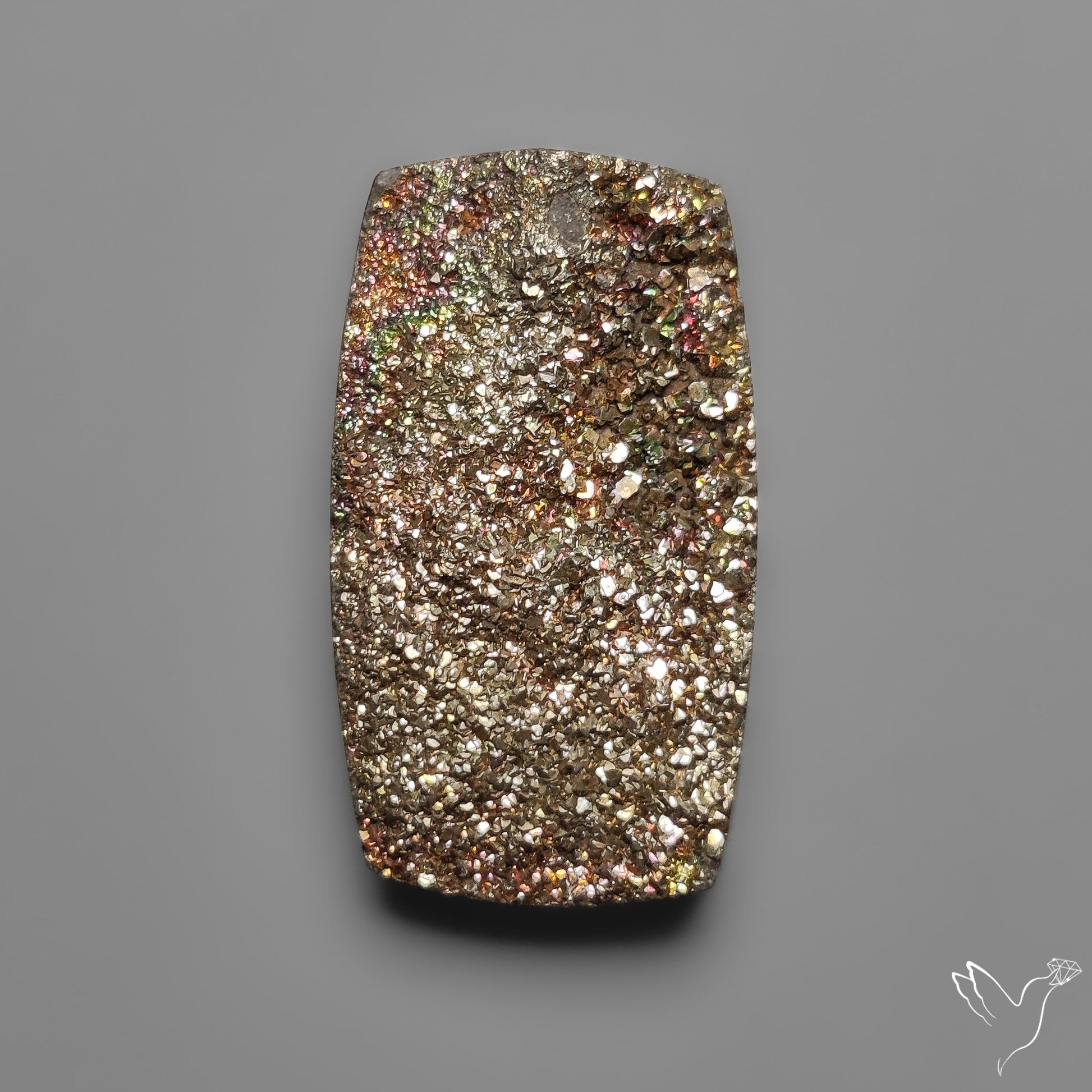 Rainbow Spectropyrite Druzy