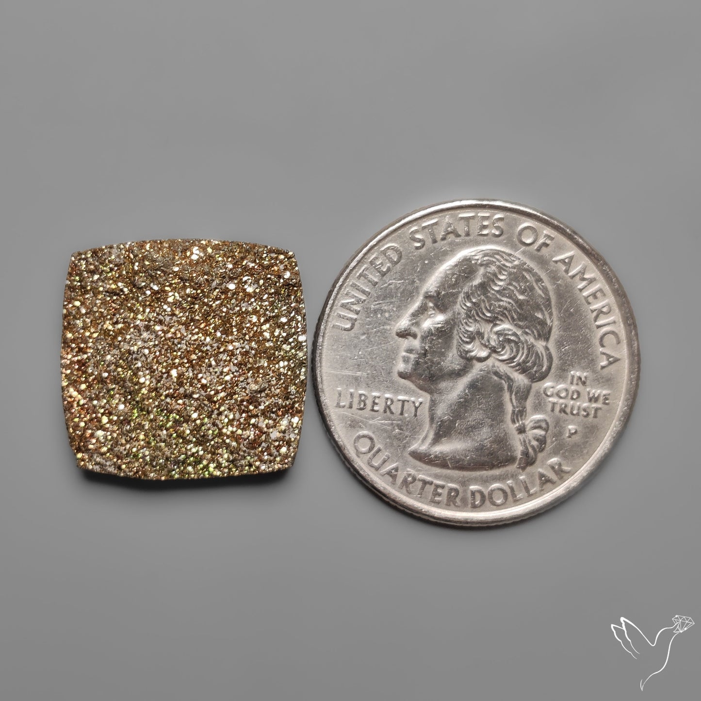 Rainbow Spectropyrite Druzy