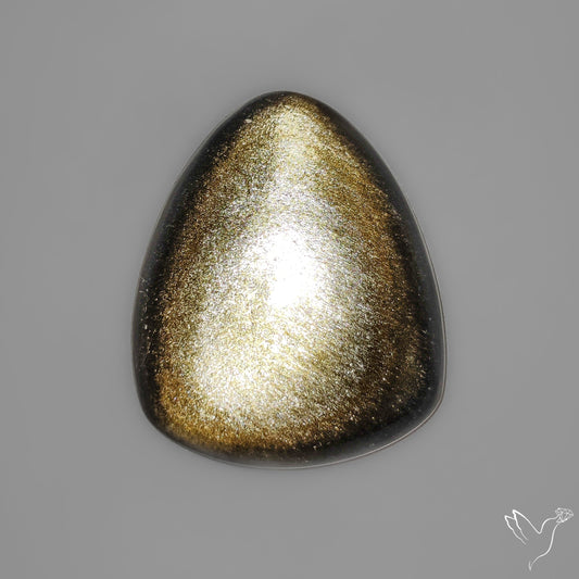 Goldsheen Obsidian Cabochon