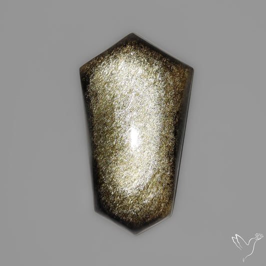 Goldsheen Obsidian Cabochon