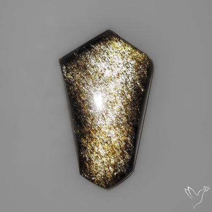 Goldsheen Obsidian Cabochon