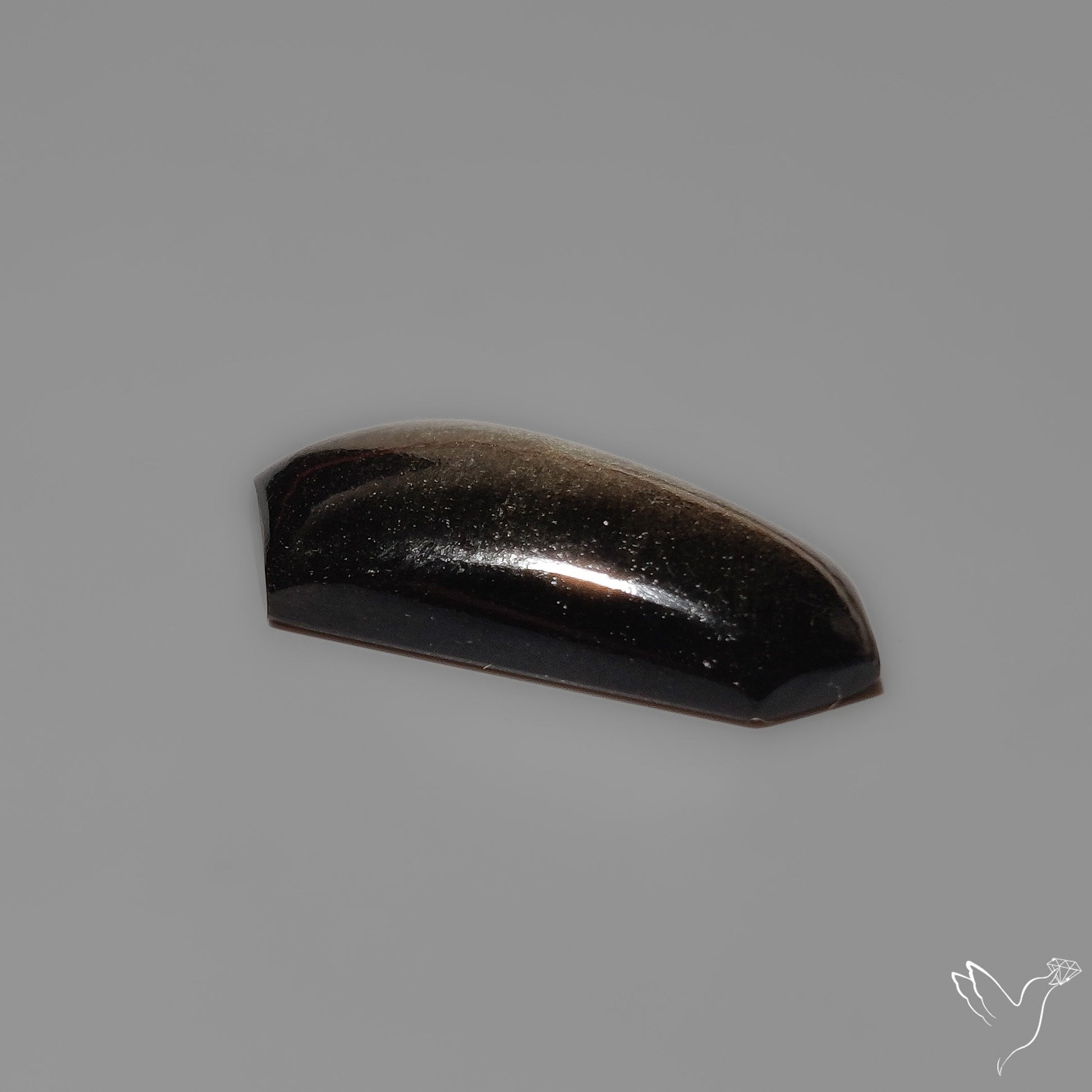 Goldsheen Obsidian Cabochon