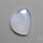 Namibian Blue Chalcedony Cabochon Gemmy