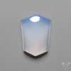 Namibian Blue Chalcedony Cabochon Gemmy