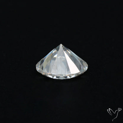 Diamond Cut Faceted Moissanite