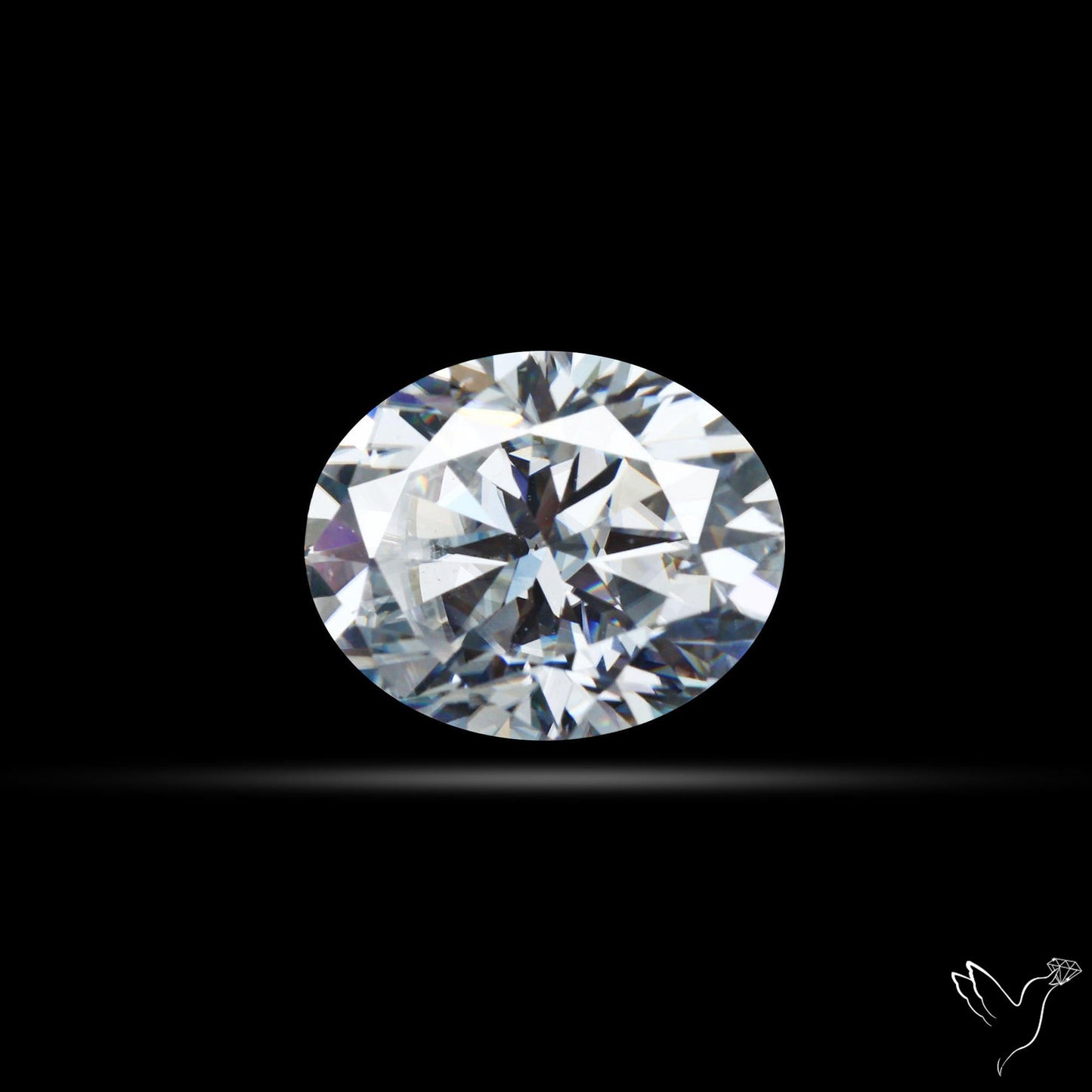 Diamond Cut Faceted Moissanite