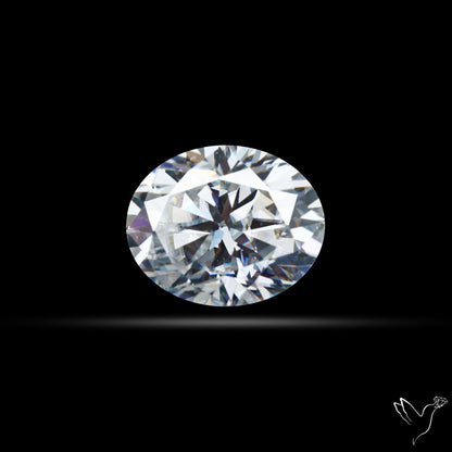 Diamond Cut Faceted Moissanite