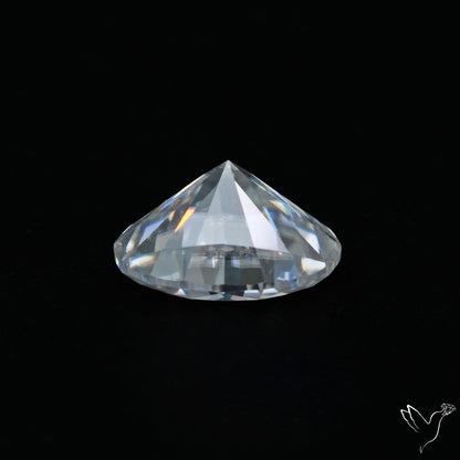 Diamond Cut Faceted Moissanite