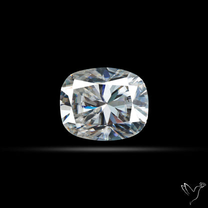 Diamond Cut Faceted Moissanite