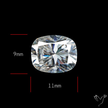 Diamond Cut Faceted Moissanite