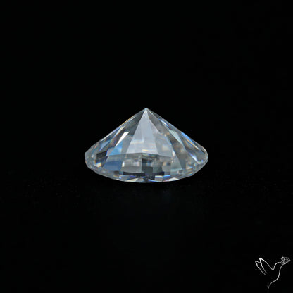 Diamond Cut Faceted Moissanite