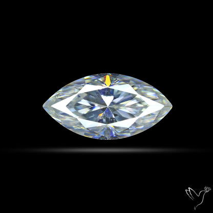Diamond Cut Faceted Moissanite