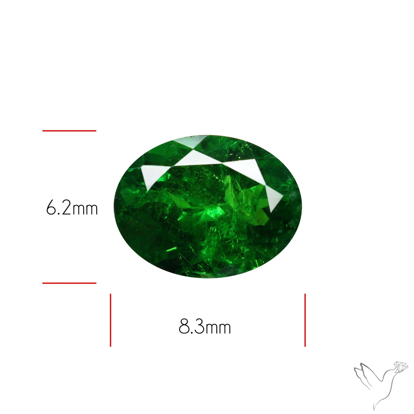 Natural Tsavorite Rare Faceted