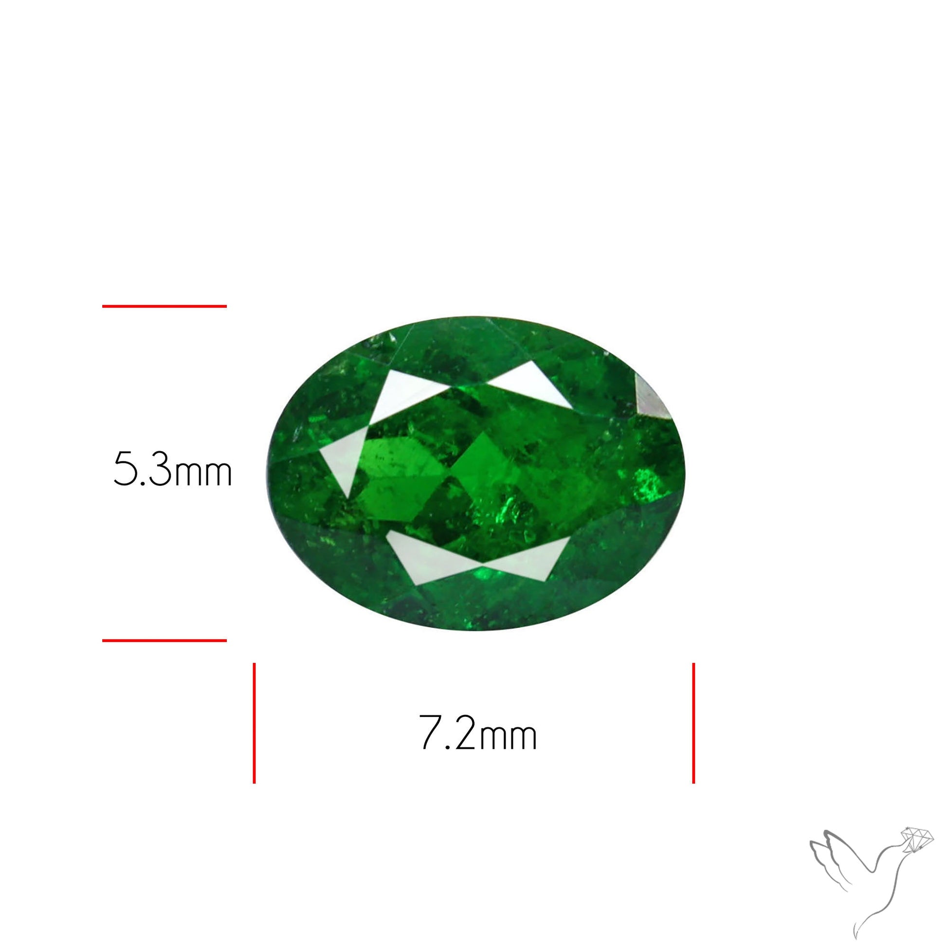 Natural Tsavorite Rare Faceted