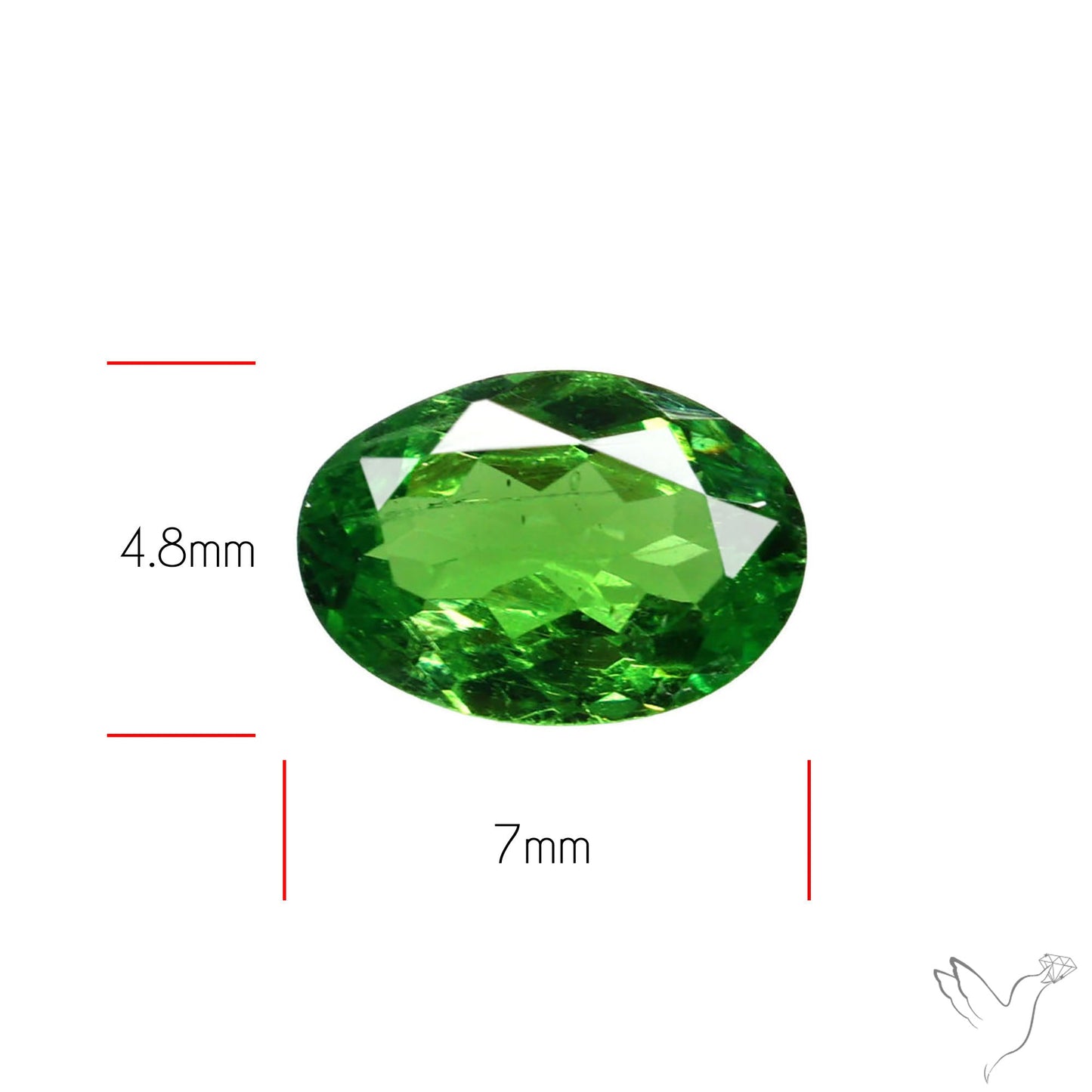 Natural Tsavorite Rare Faceted