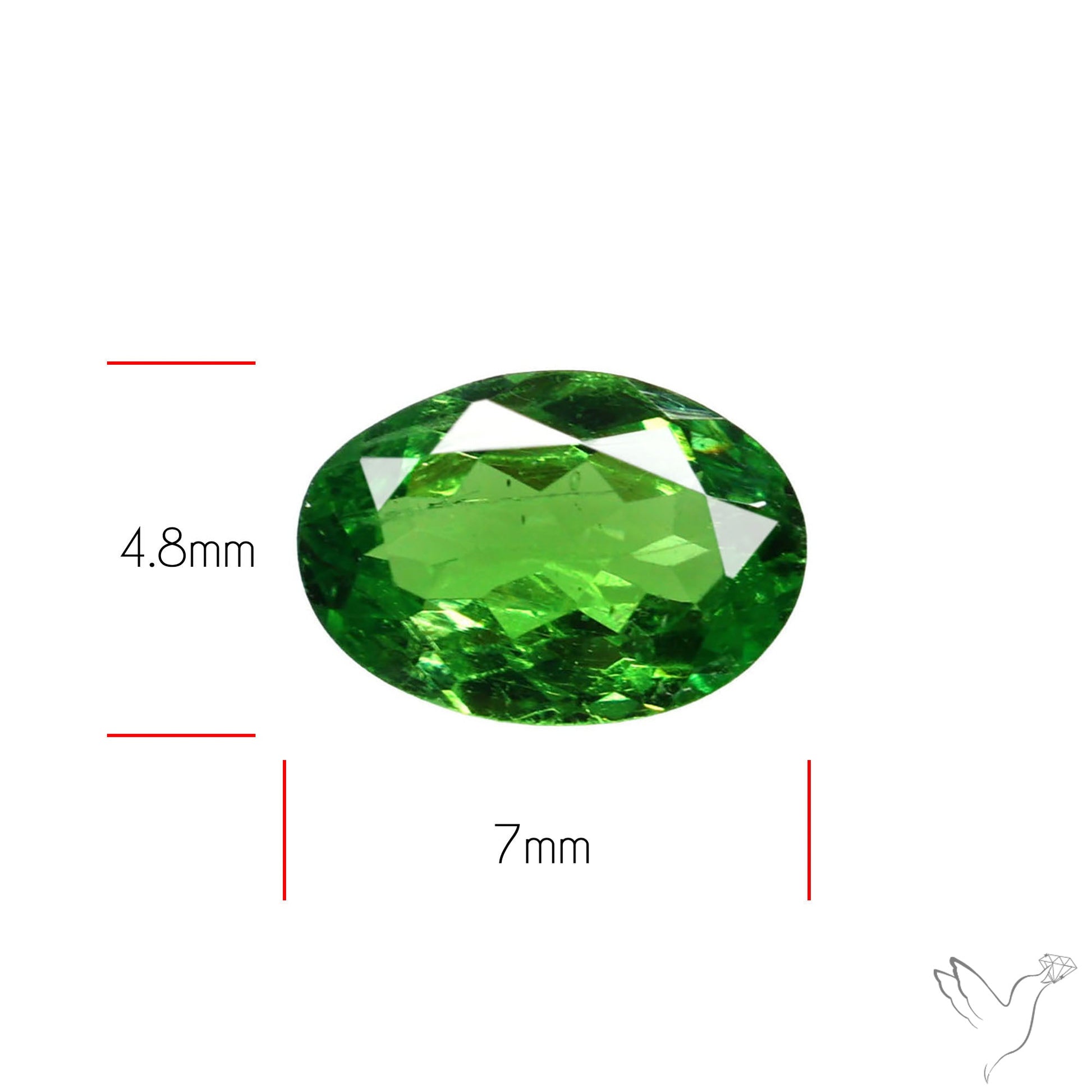 Natural Tsavorite Rare Faceted