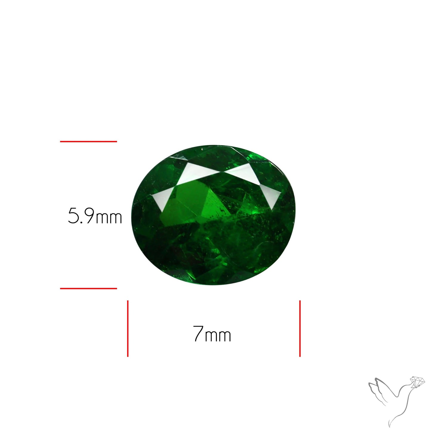 Natural Tsavorite Rare Faceted