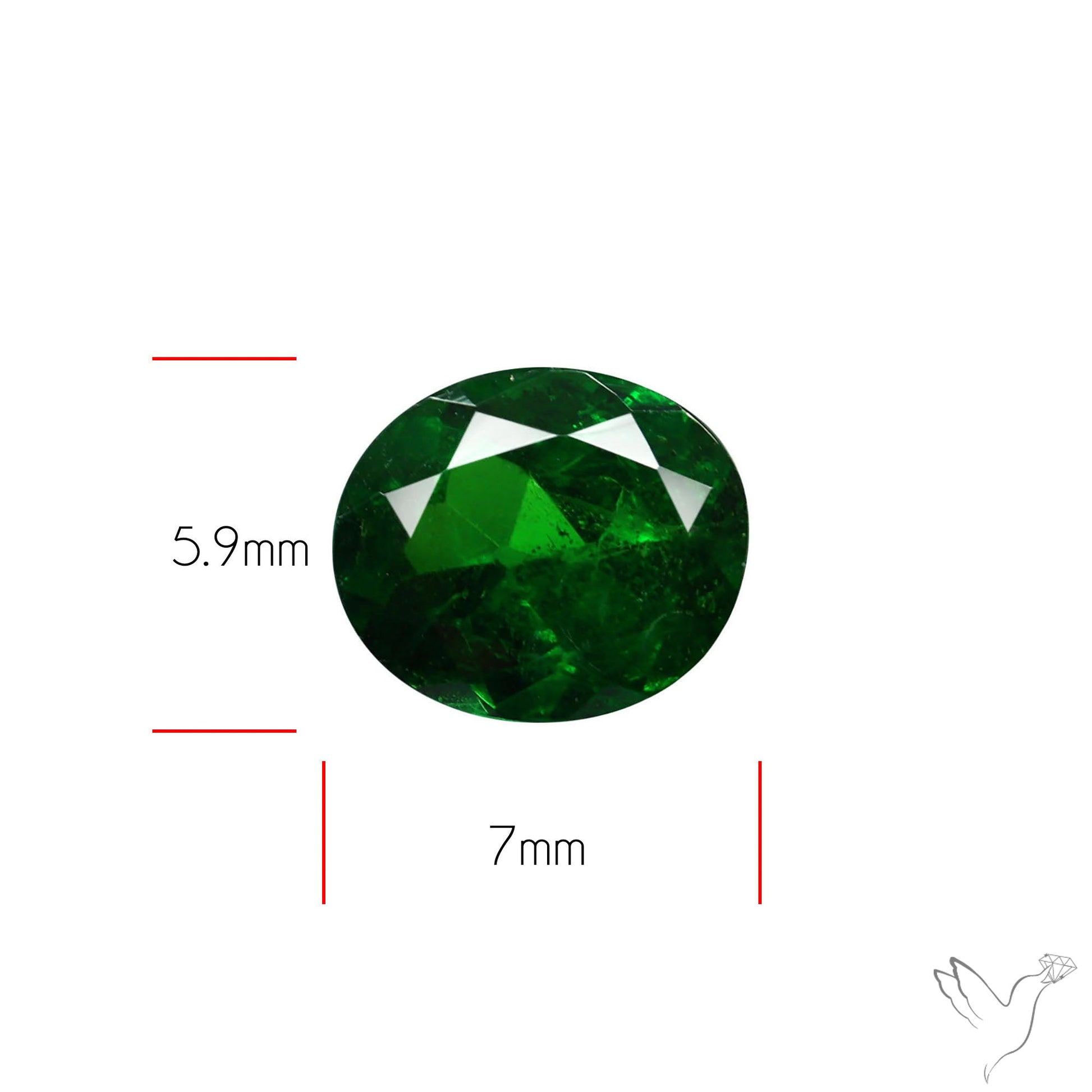 Natural Tsavorite Rare Faceted