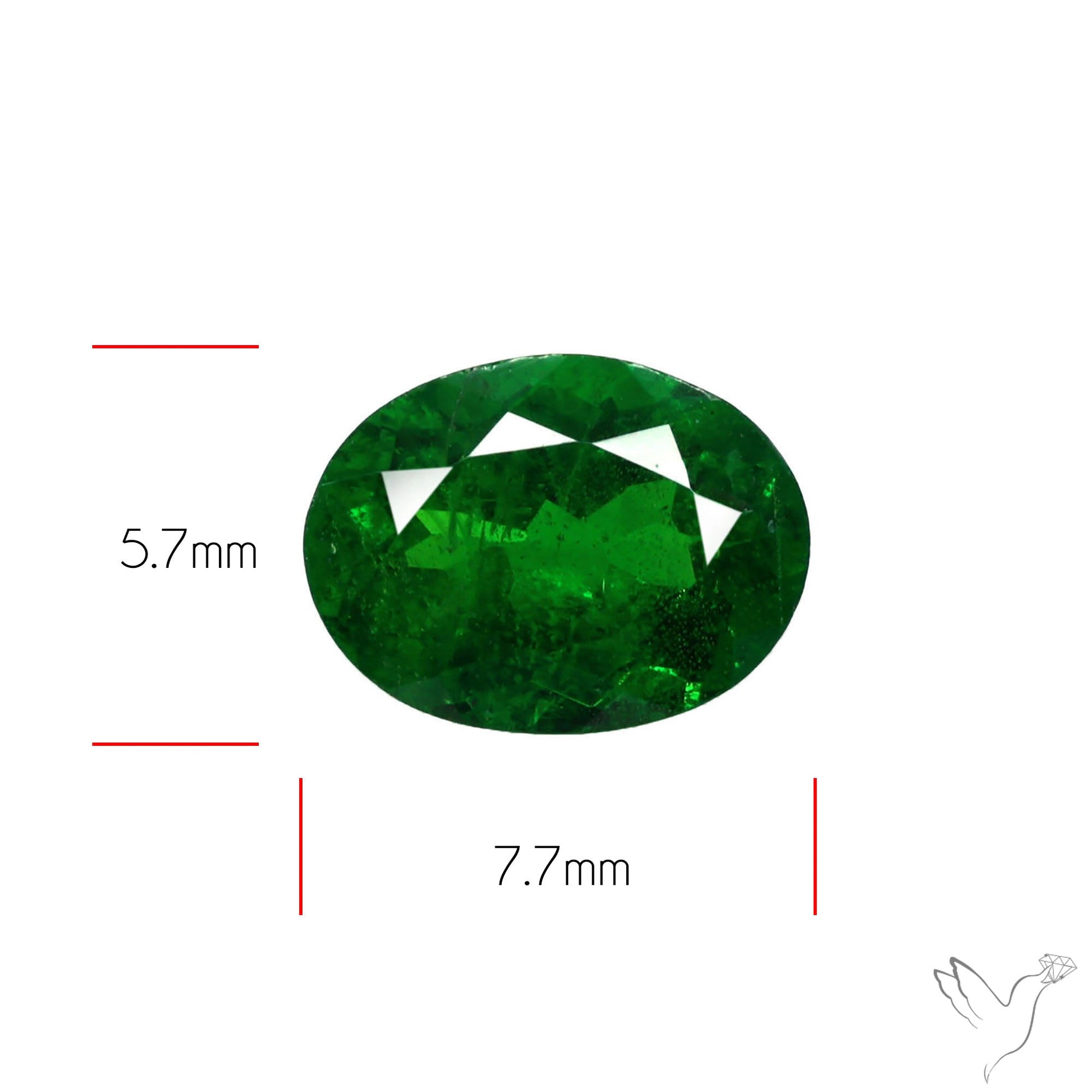 Natural Tsavorite Rare Faceted