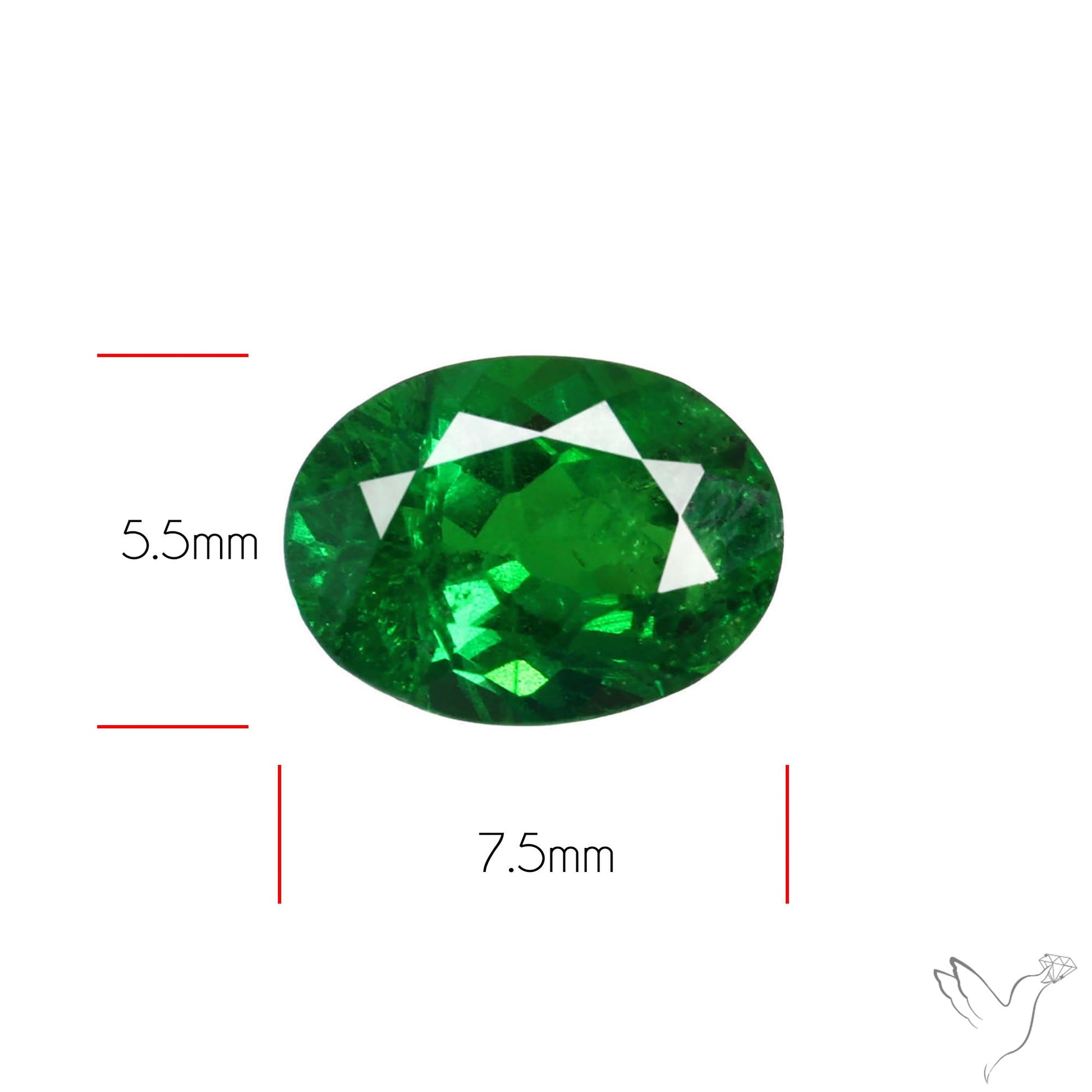 Natural Tsavorite Rare Faceted