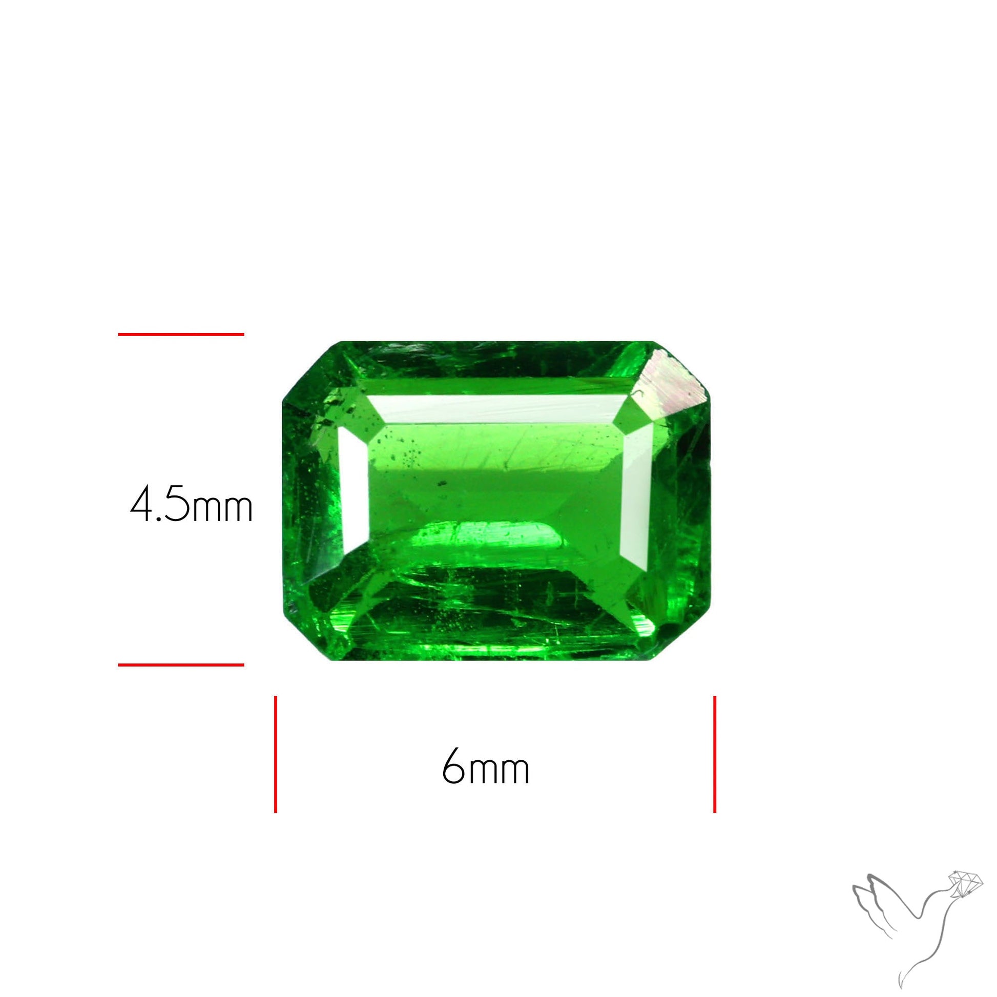 Natural Tsavorite Rare Faceted