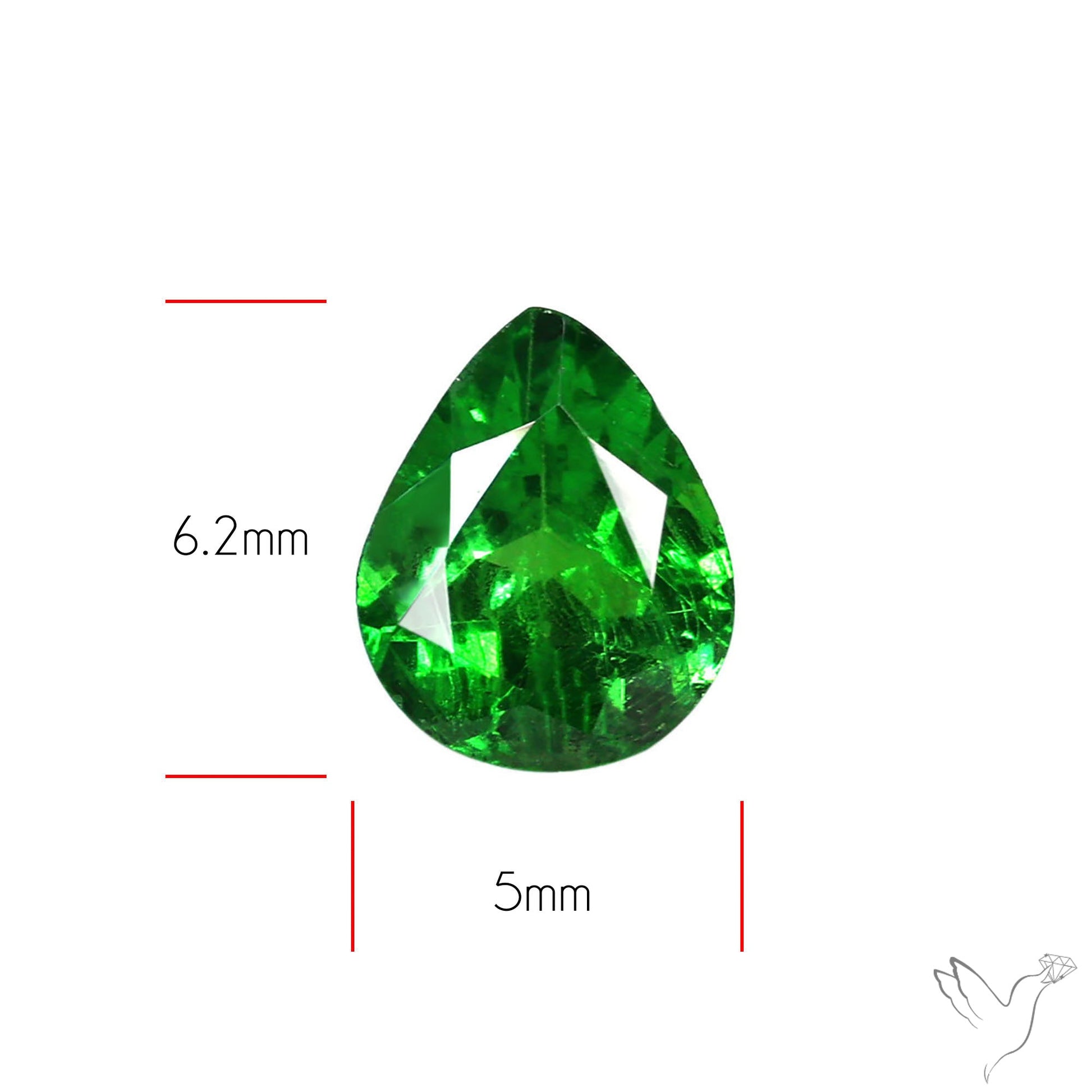 Natural Tsavorite Rare Faceted