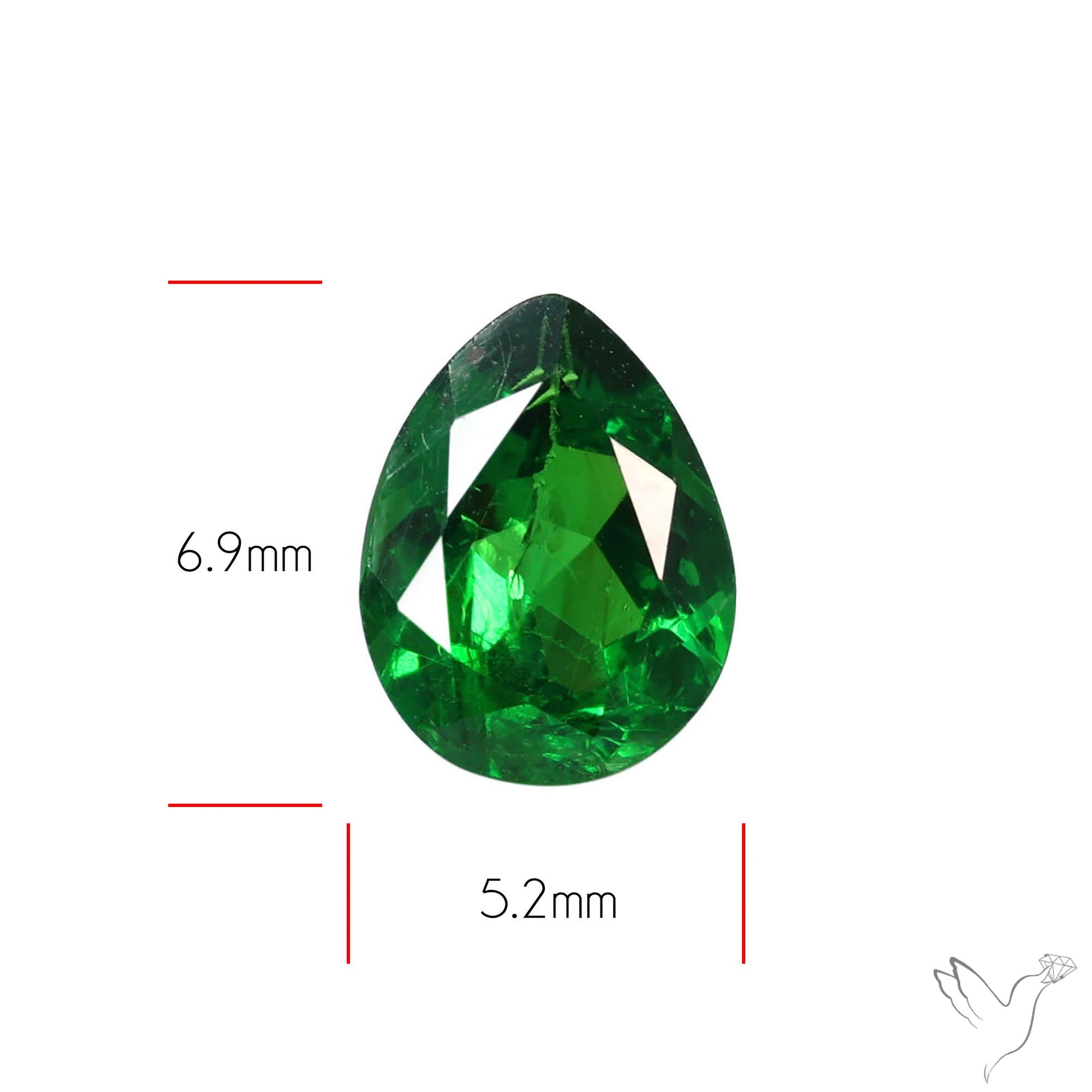 Natural Tsavorite Rare Faceted