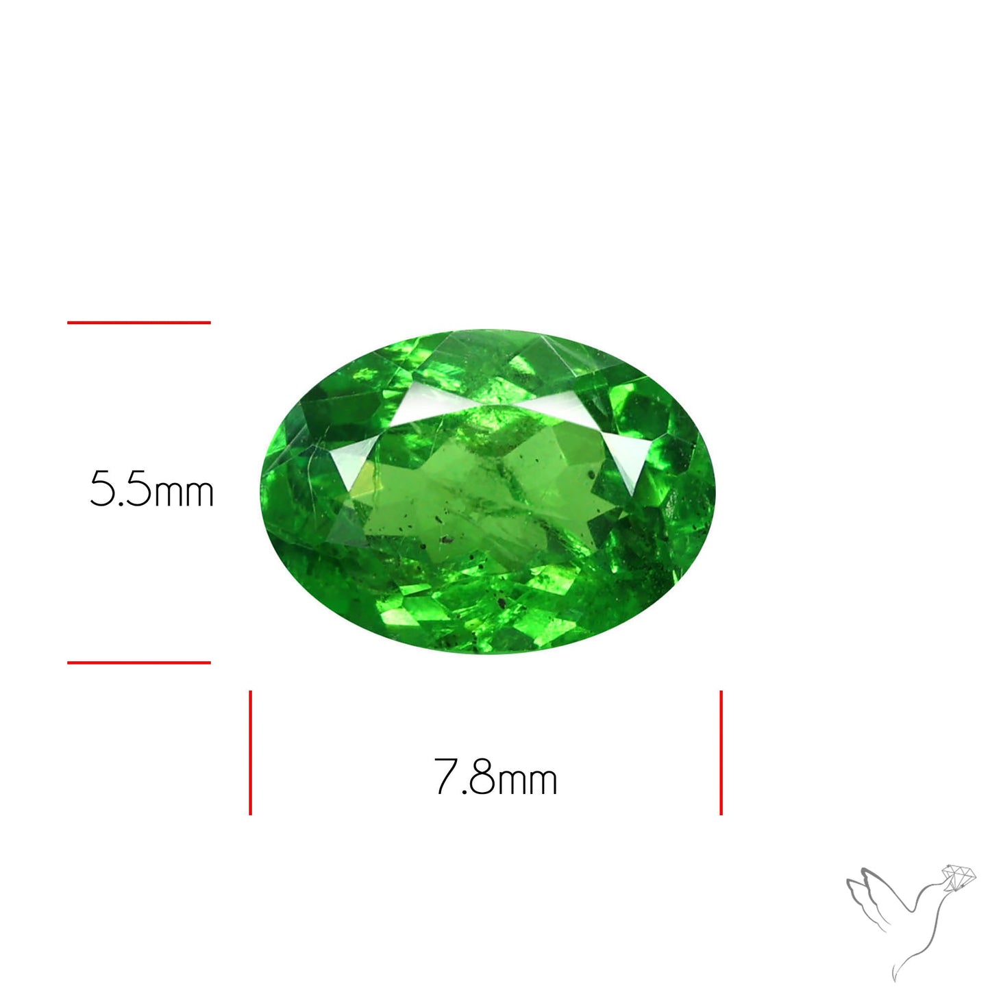 Natural Tsavorite Rare Faceted