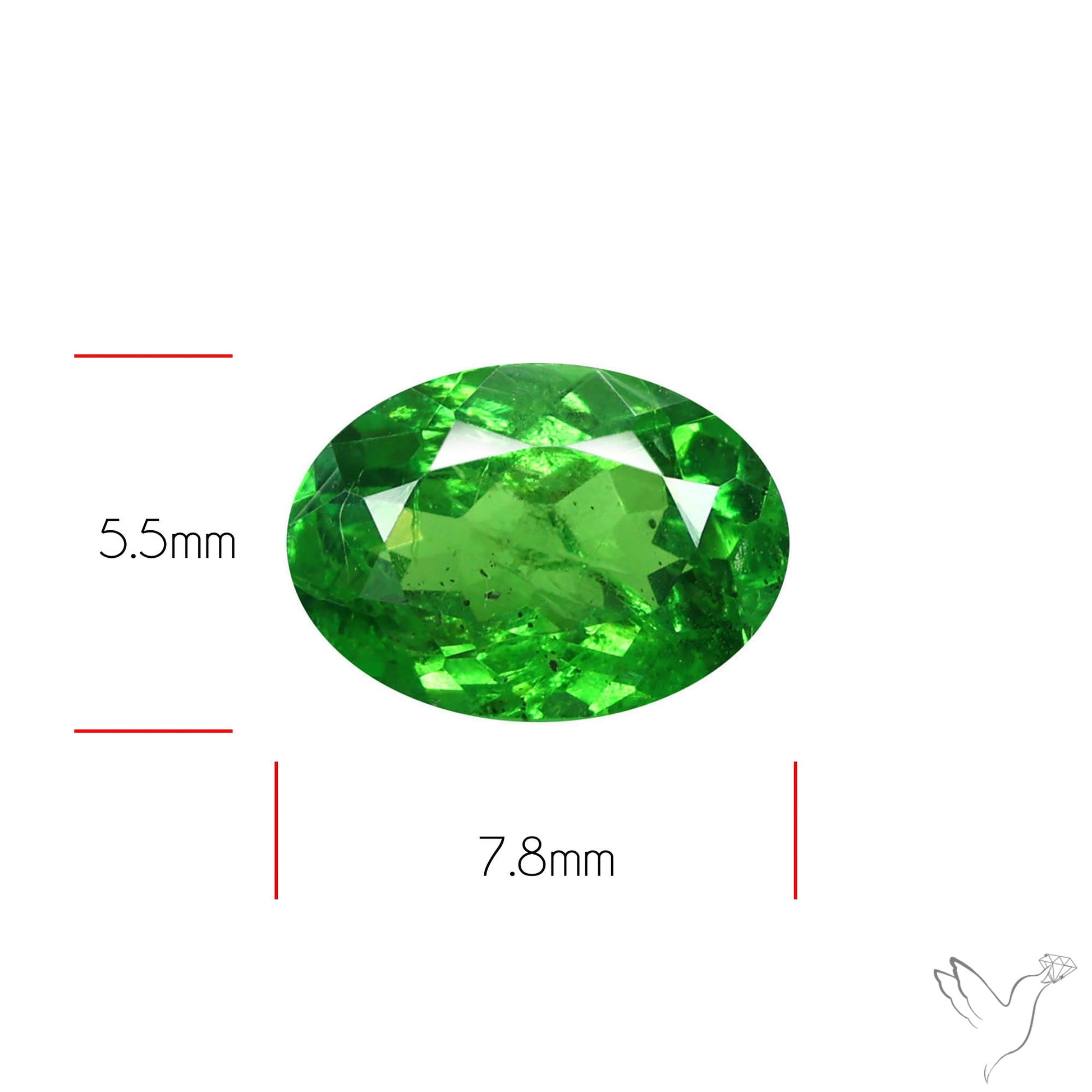 Natural Tsavorite Rare Faceted