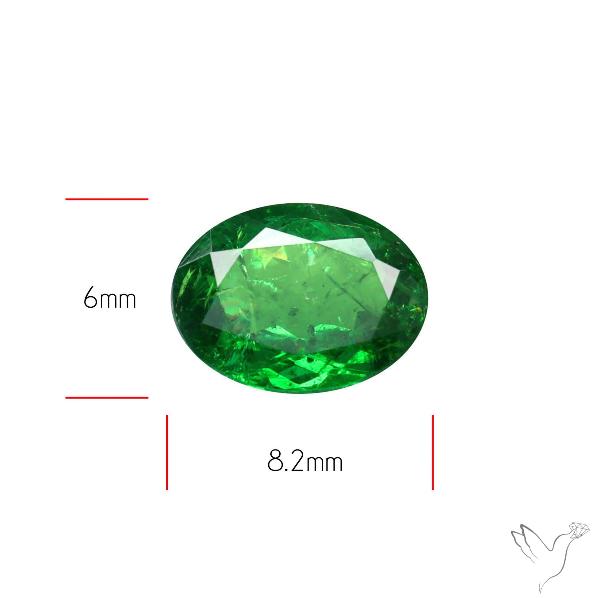 Natural Tsavorite Rare Faceted