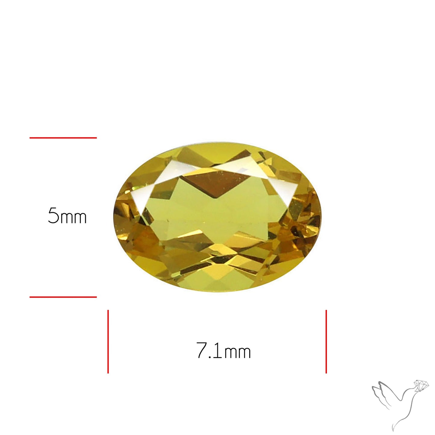 Heliodor Natural Yellow Beryl