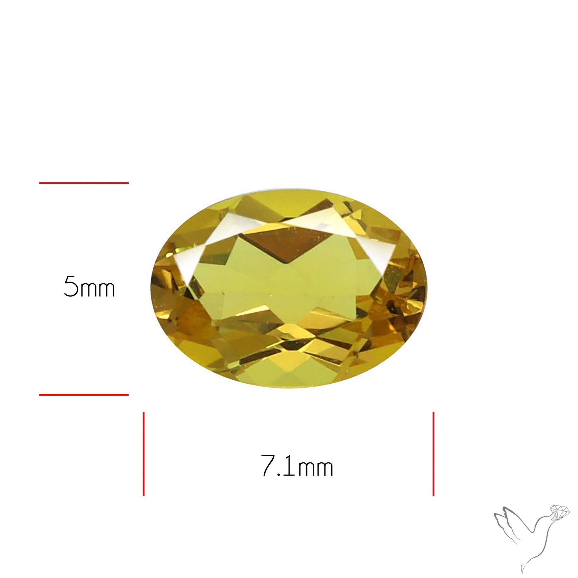 Heliodor Natural Yellow Beryl