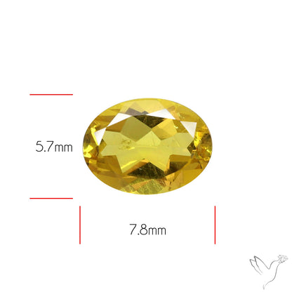 Heliodor Natural Yellow Beryl