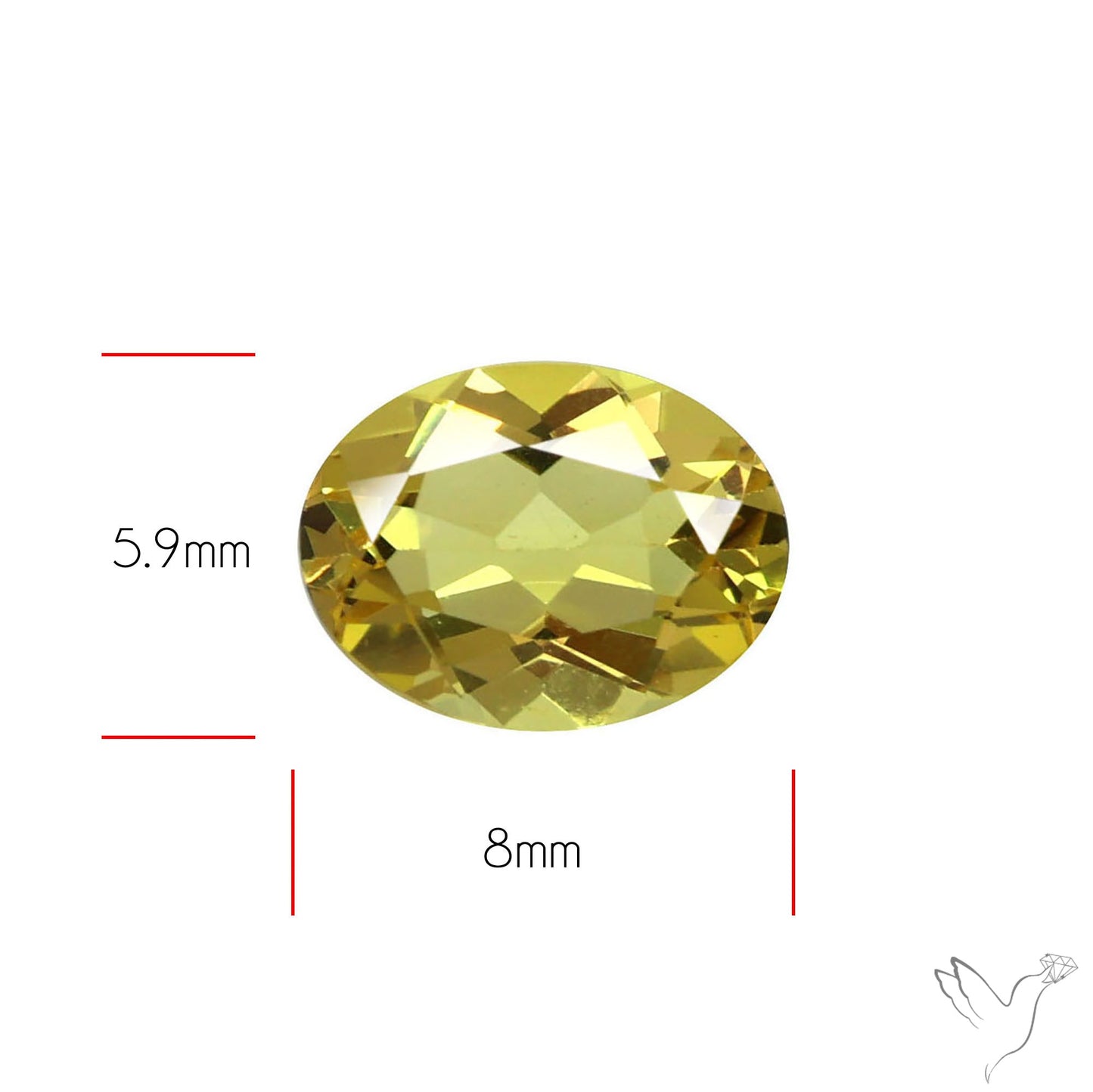 Heliodor Natural Yellow Beryl