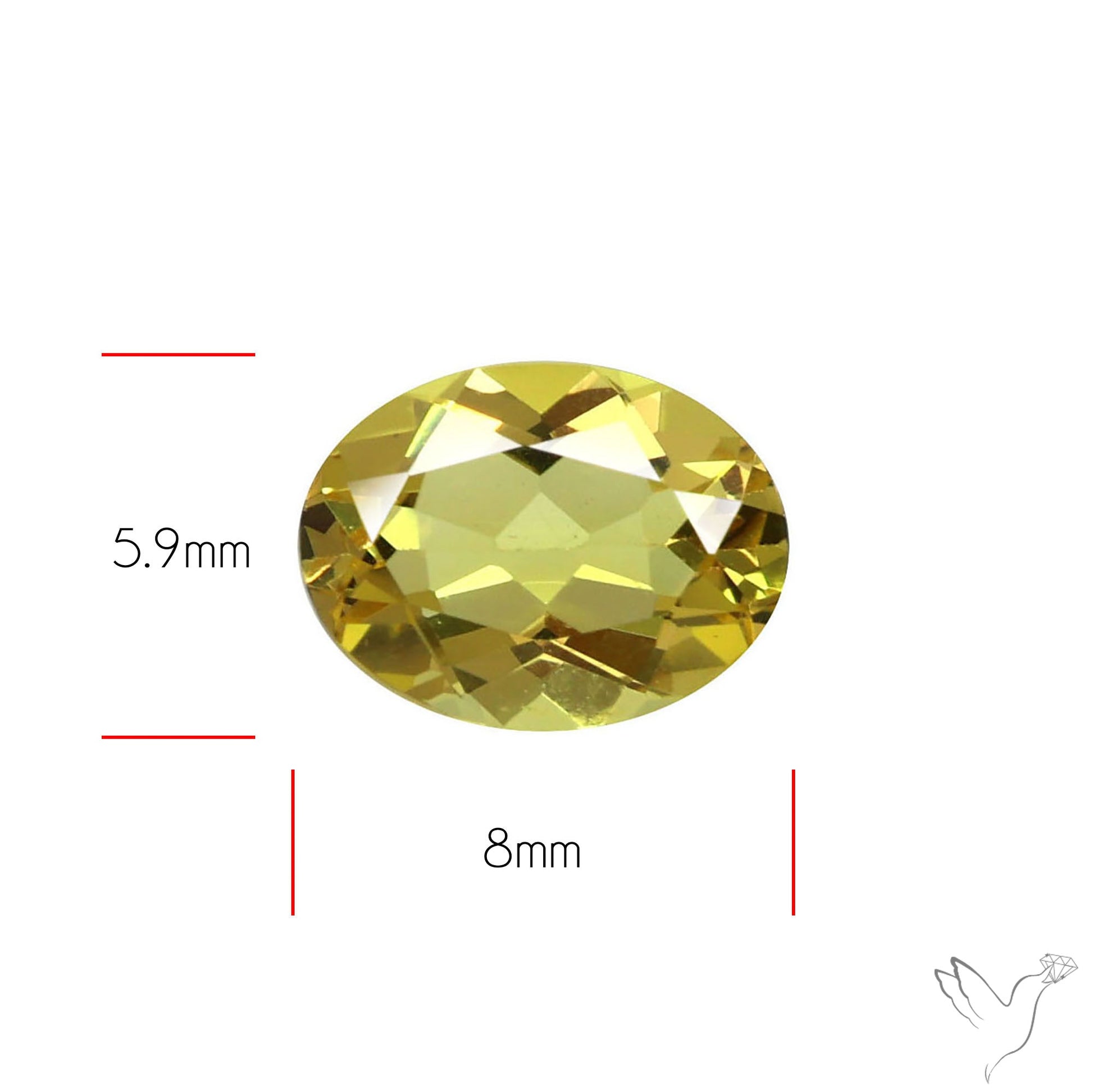 Heliodor Natural Yellow Beryl